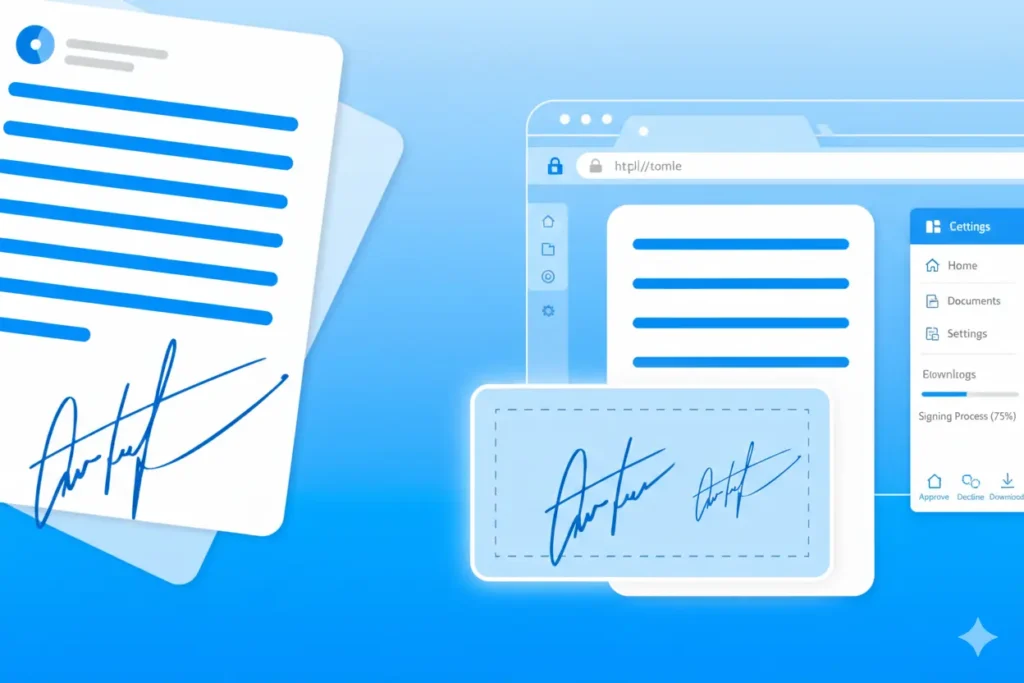 Wet Signature vs. Digital Signature